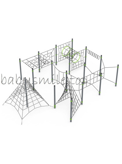 Ігровий канатний майданчик В-020